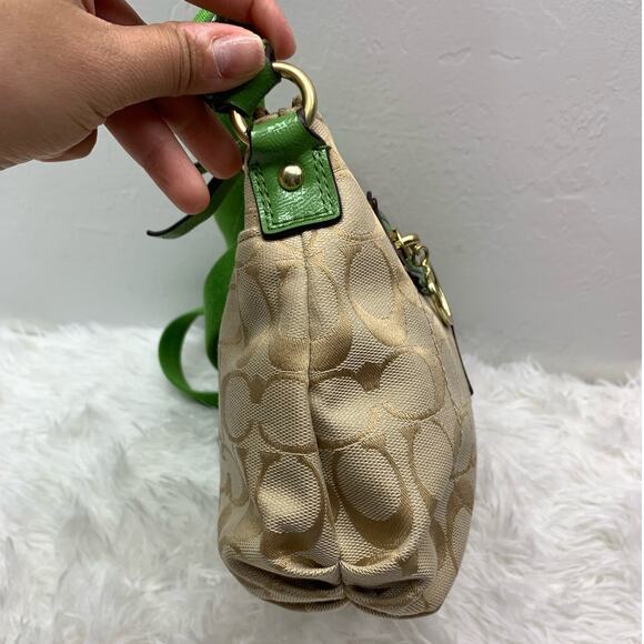 COACH Poppy Canvas Signature Crossbody - Picture 6 of 13